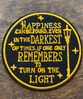Sew on Patch, Happiness can be found.