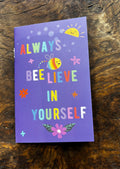 Mini Notebook, Always BeeLieve In Yourself