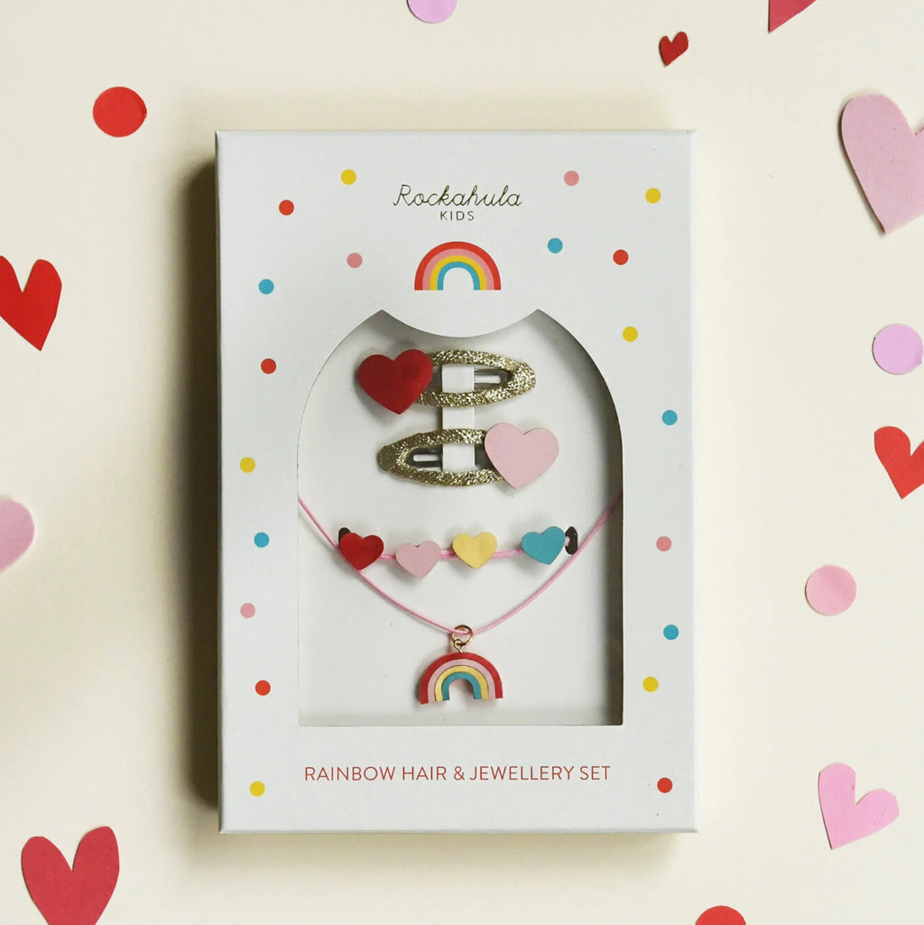 Rockahula Vintage Rainbow Hair & Jewellery Set