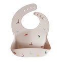 Mushie Silicone Dinosaur Bib