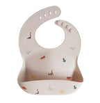Mushie Silicone Dinosaur Bib