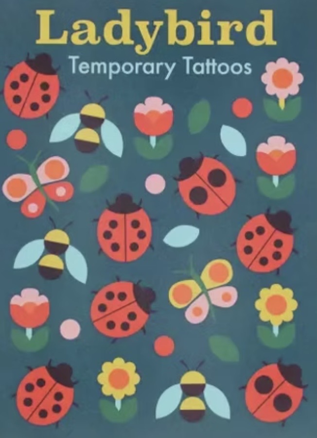 Rex London Temporary Tattoos Ladybird