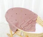 Knitted Baby Blanket- Pink