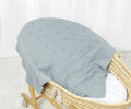 Knitted Baby Blanket- Blue