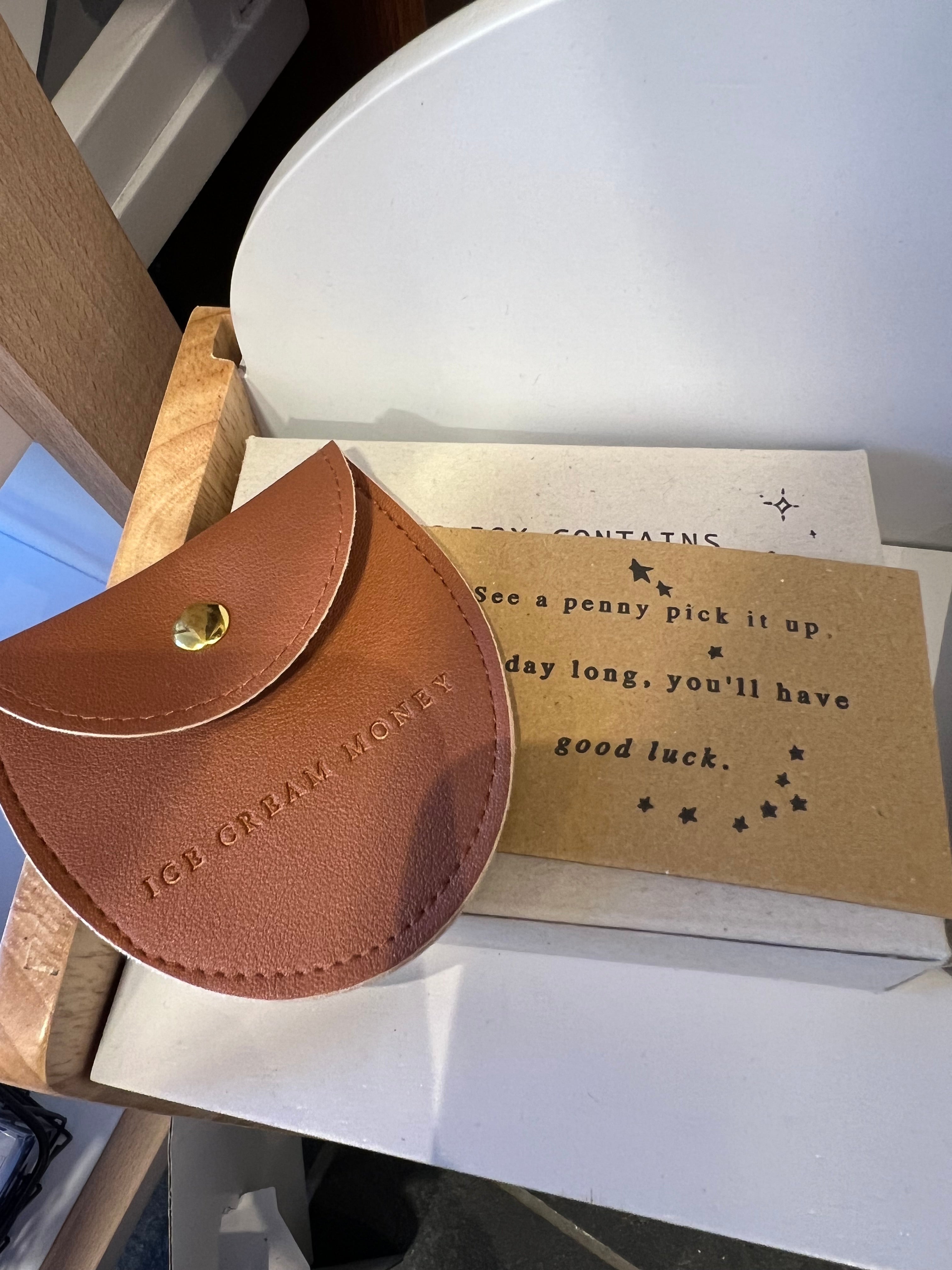 Soch and Co Ice cream Money Purse Chocolate