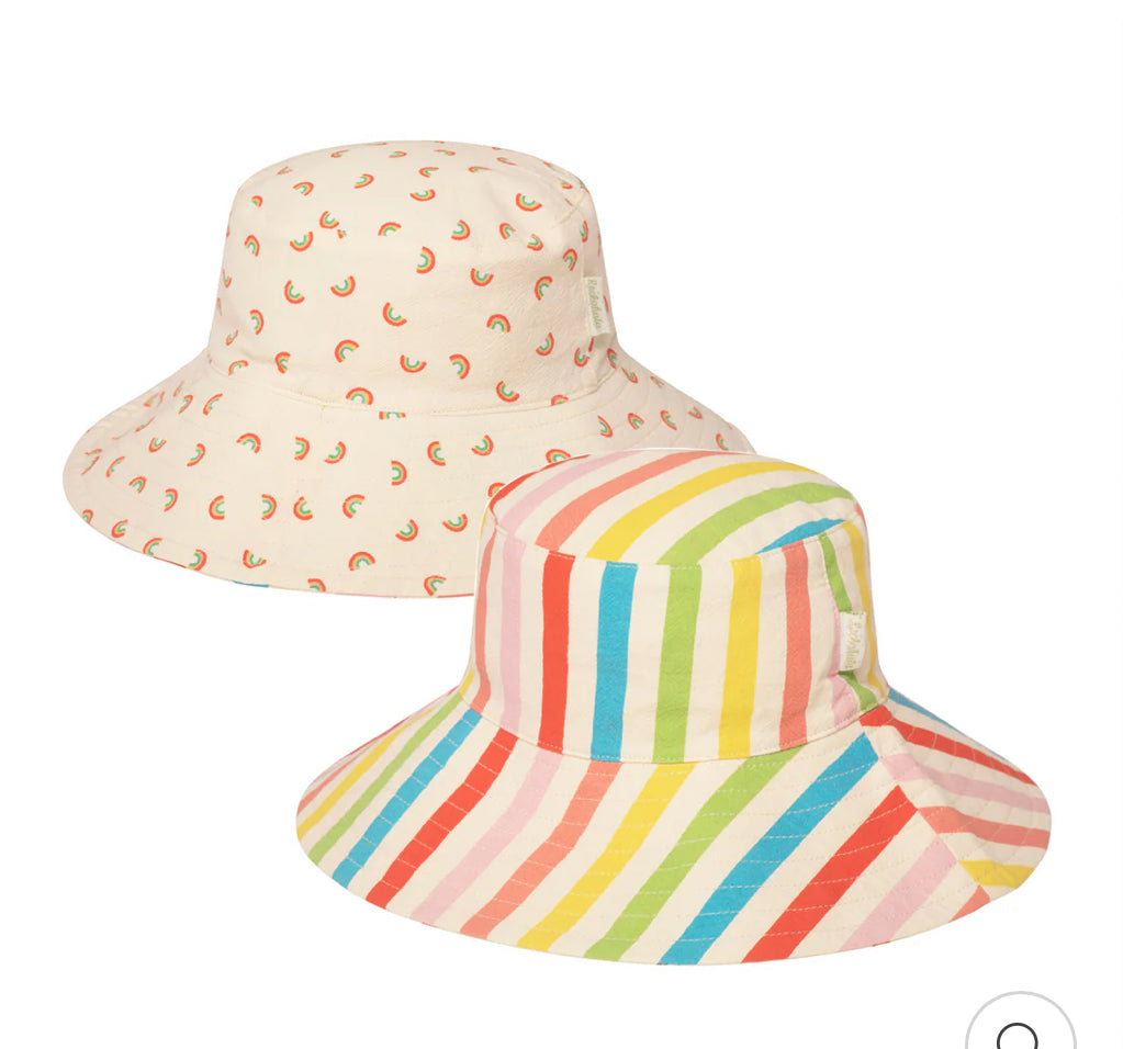 Rockahula stripe rainbow sun hat