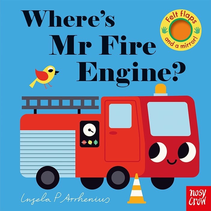 Nosy Crow Felt Flaps Where's Mr Fire Engine