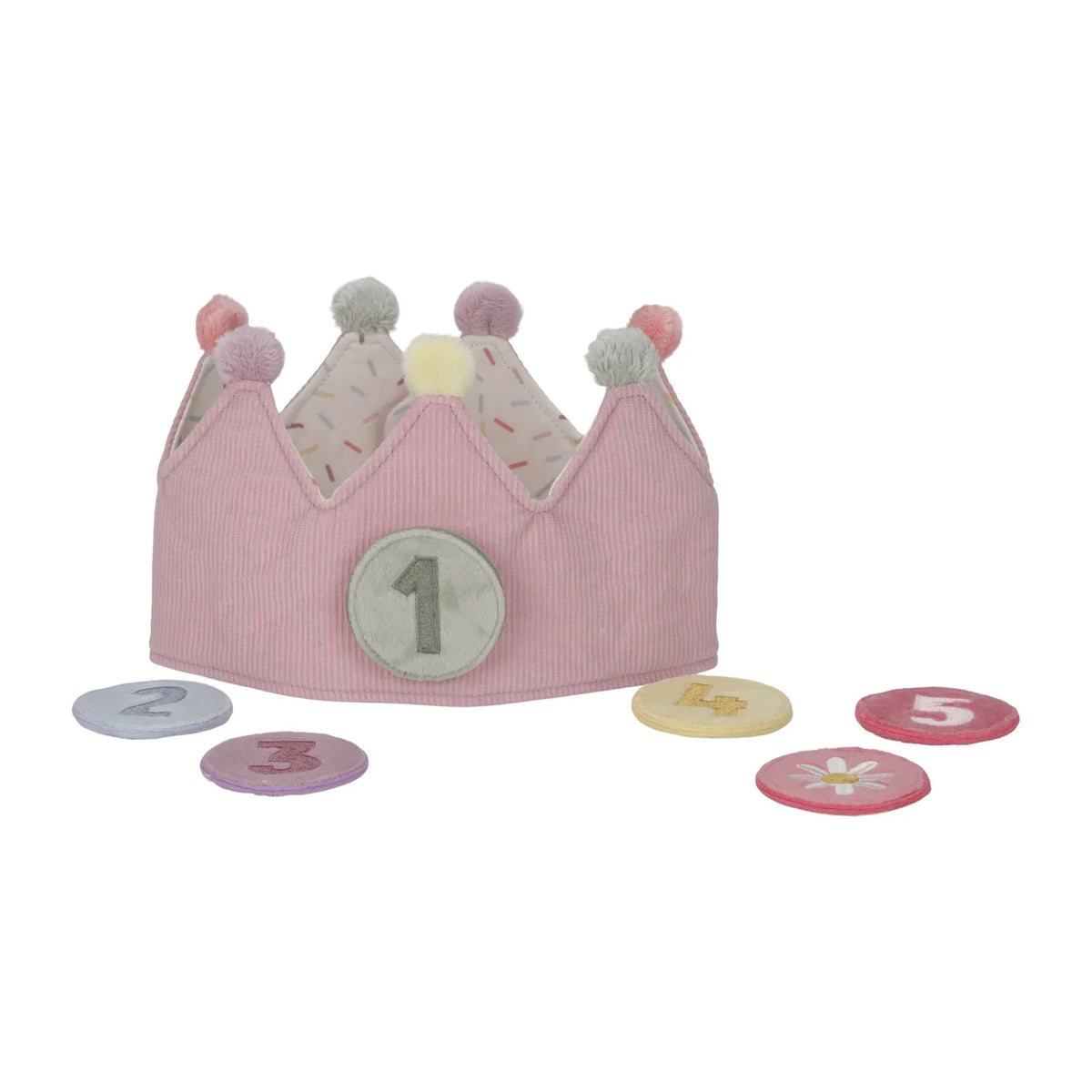 Little Dutch Birthday Crown Pink or Blue