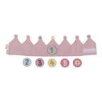 Little Dutch Birthday Crown Pink or Blue