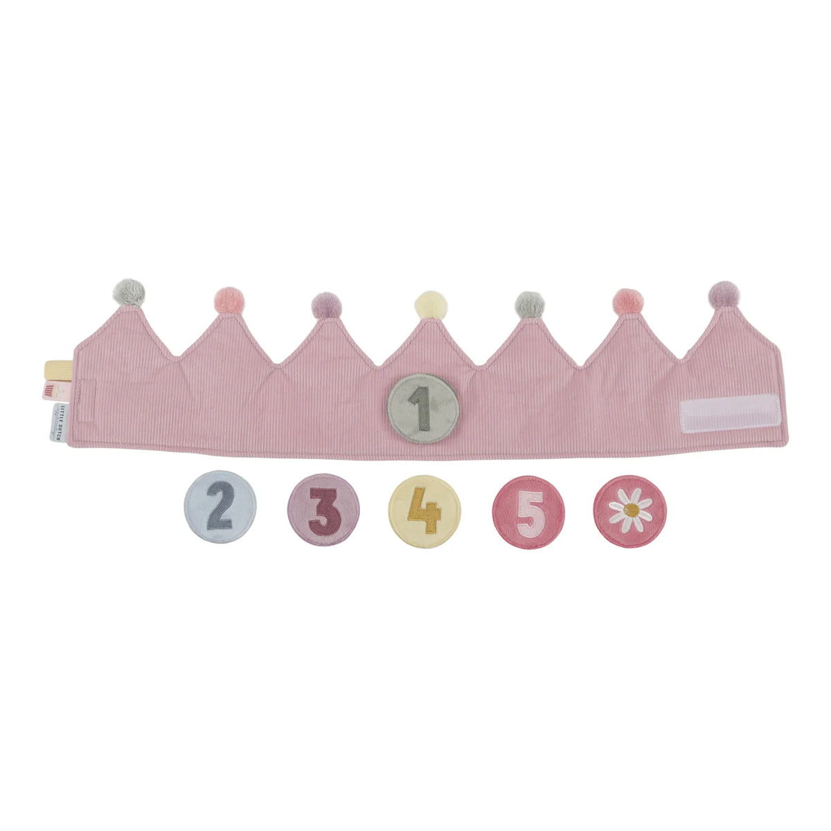 Little Dutch Birthday Crown Pink or Blue