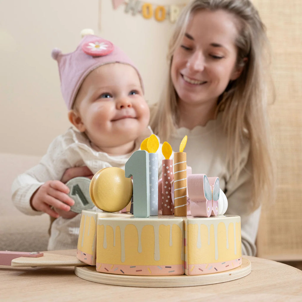 Little Dutch Birthday Crown Pink or Blue