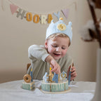 Little Dutch Birthday Crown Pink or Blue