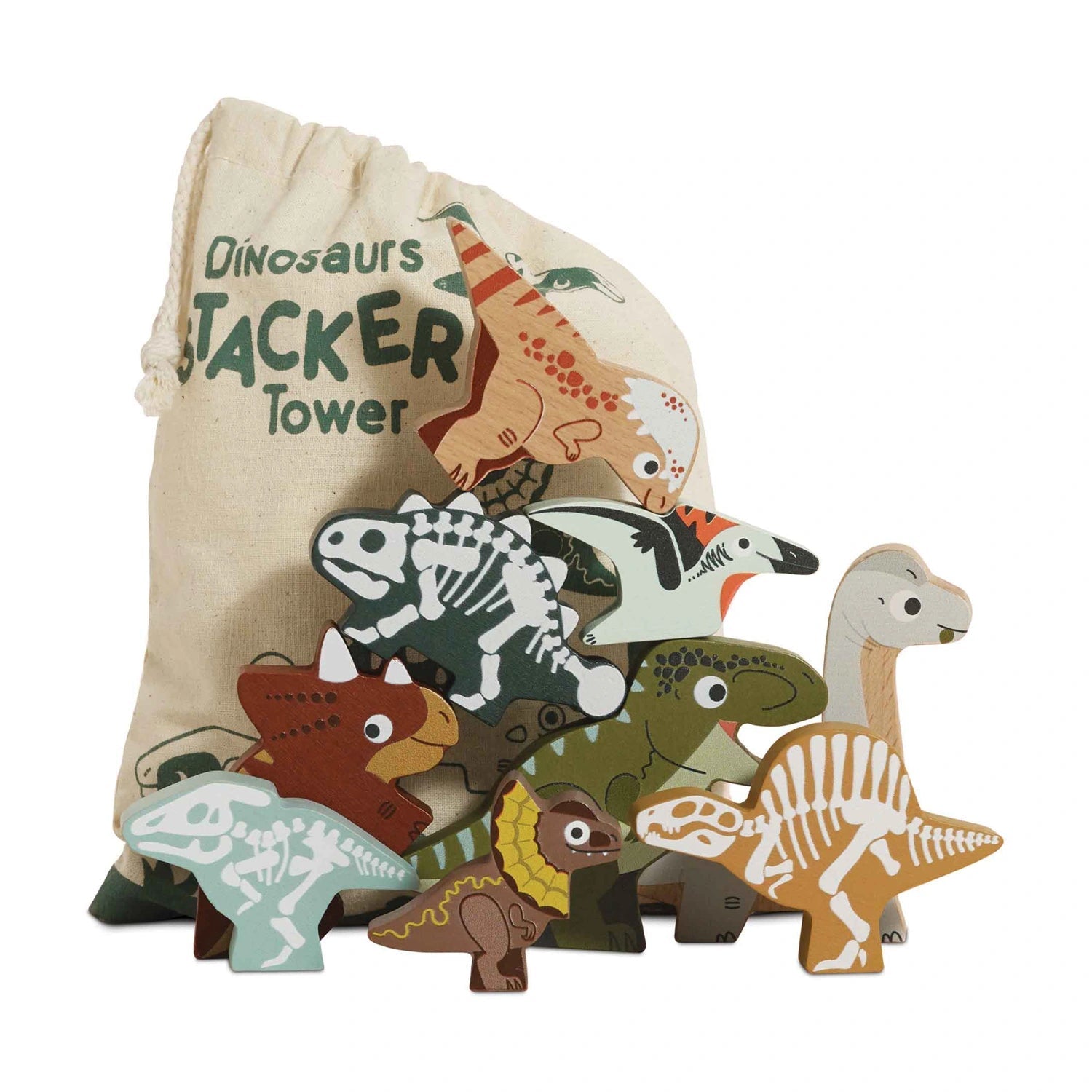 Le Toy Van Jurassic Stacking Dinosaurs