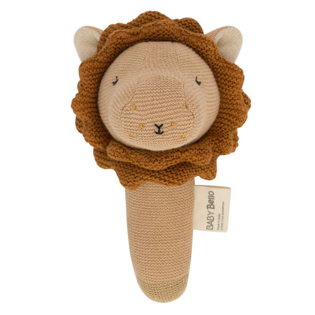 Baby Bello Levy the Lion Rattle Toy