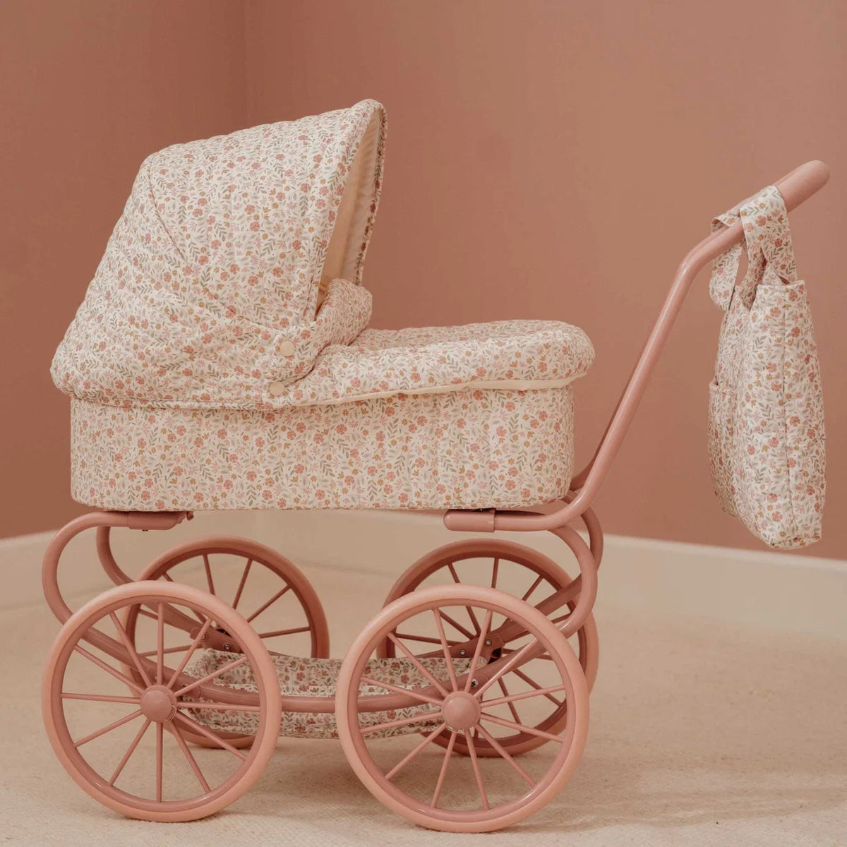 Little Dutch Metal Doll Pram White