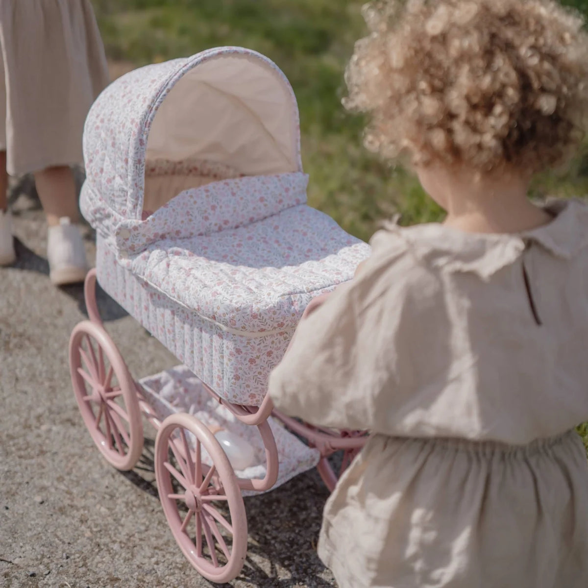Little Dutch Metal Doll Pram White