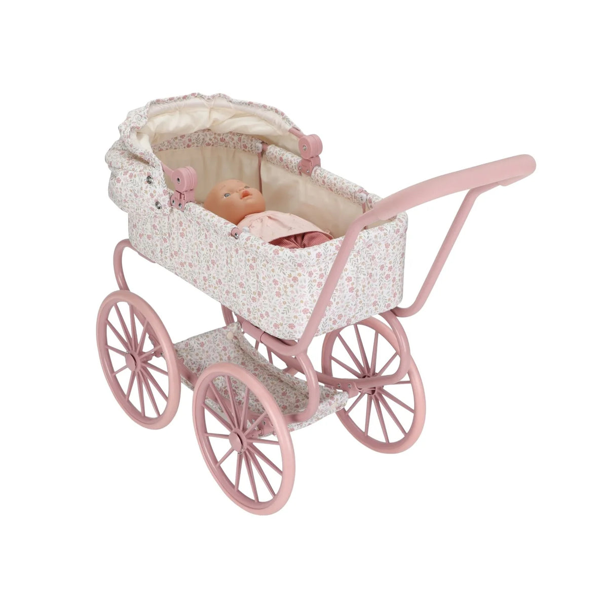 Little Dutch Metal Doll Pram White