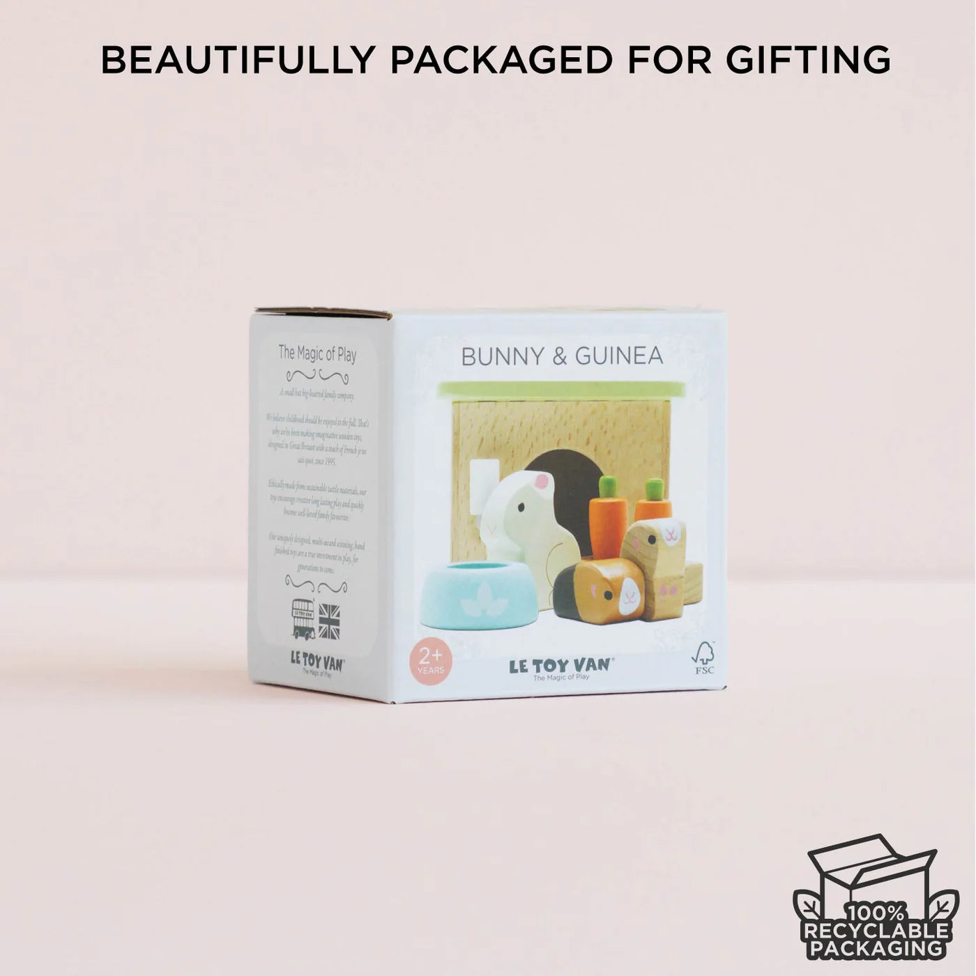 Le Toy Van Bunny and Guinea Doll House Set