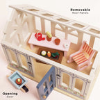 Le Toy Van Wooden Dolls House Conservatory