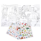 Moulin Roty Explorer sticker book Le jardin du