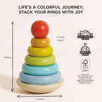 Le Toy Van Rainbow Stacking Tower