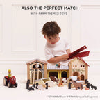 Le Toy Van Wooden Farmyard Stacking Animals