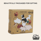 Le Toy Van Wooden Farmyard Stacking Animals