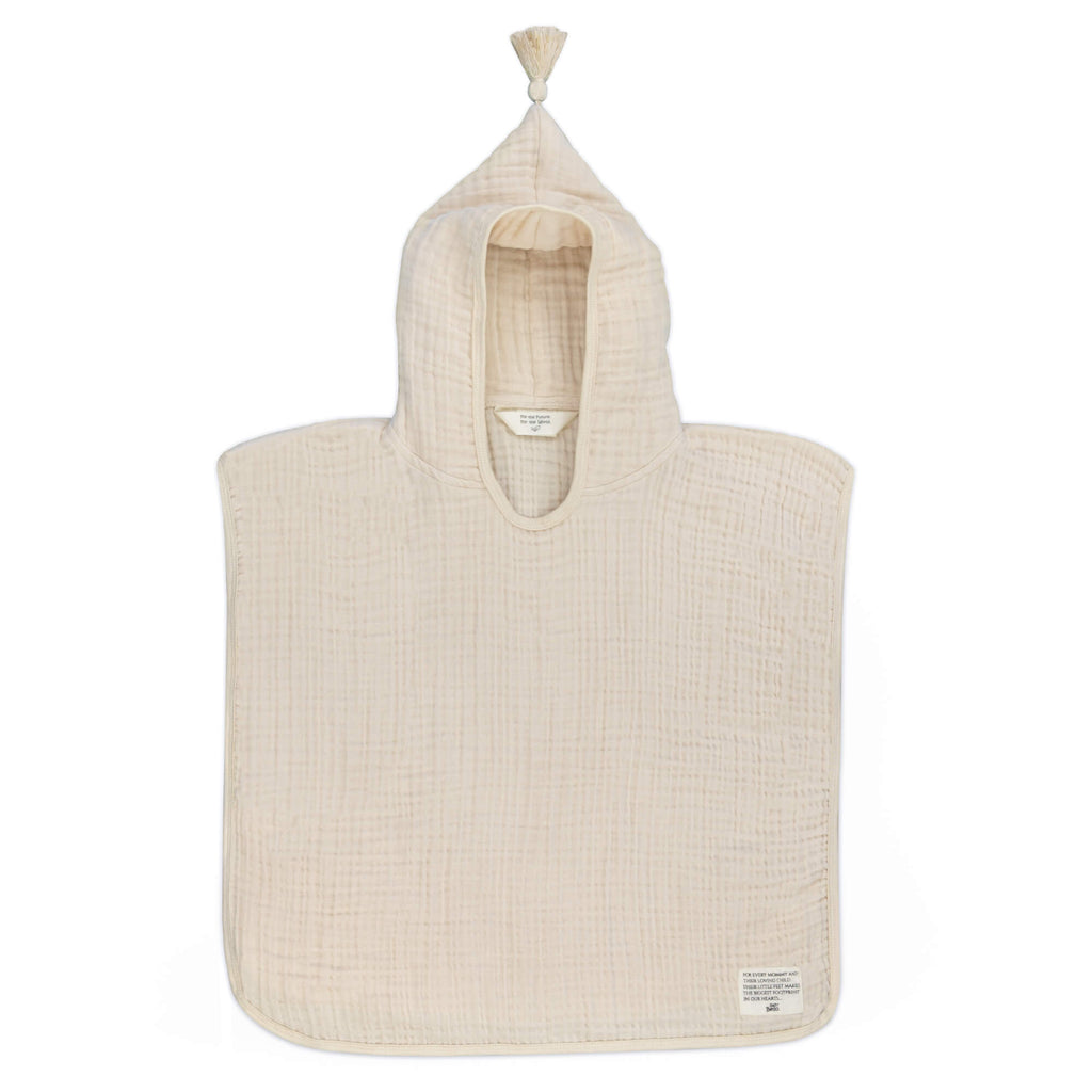 Baby Bello Bath Poncho (12-36 months) Sand shell