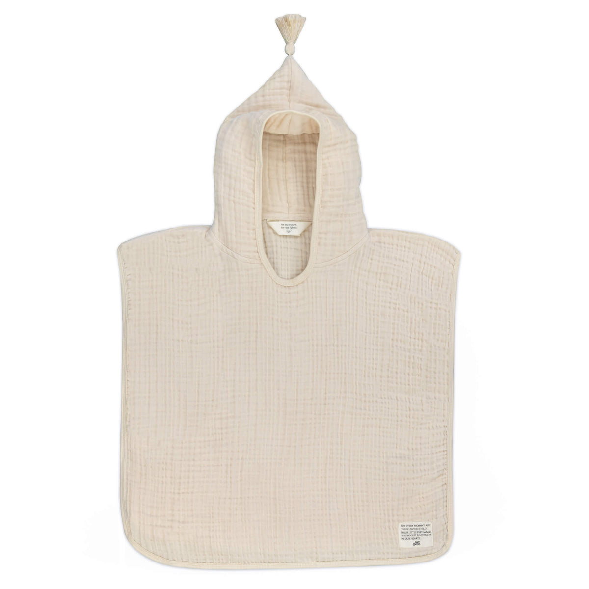 Baby Bello Bath Poncho (12-36 months) Sand shell