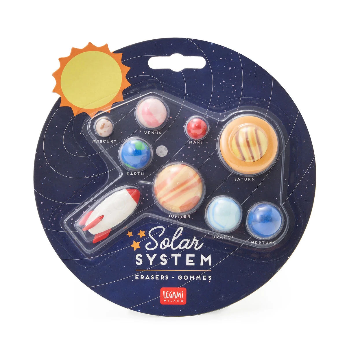 Legami Space Solar Rubbers