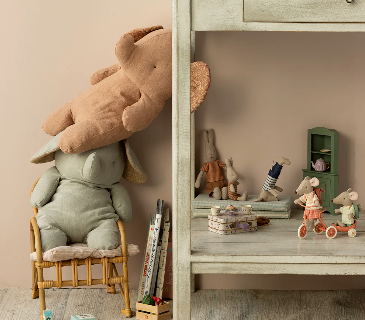 Maileg grey elephant big