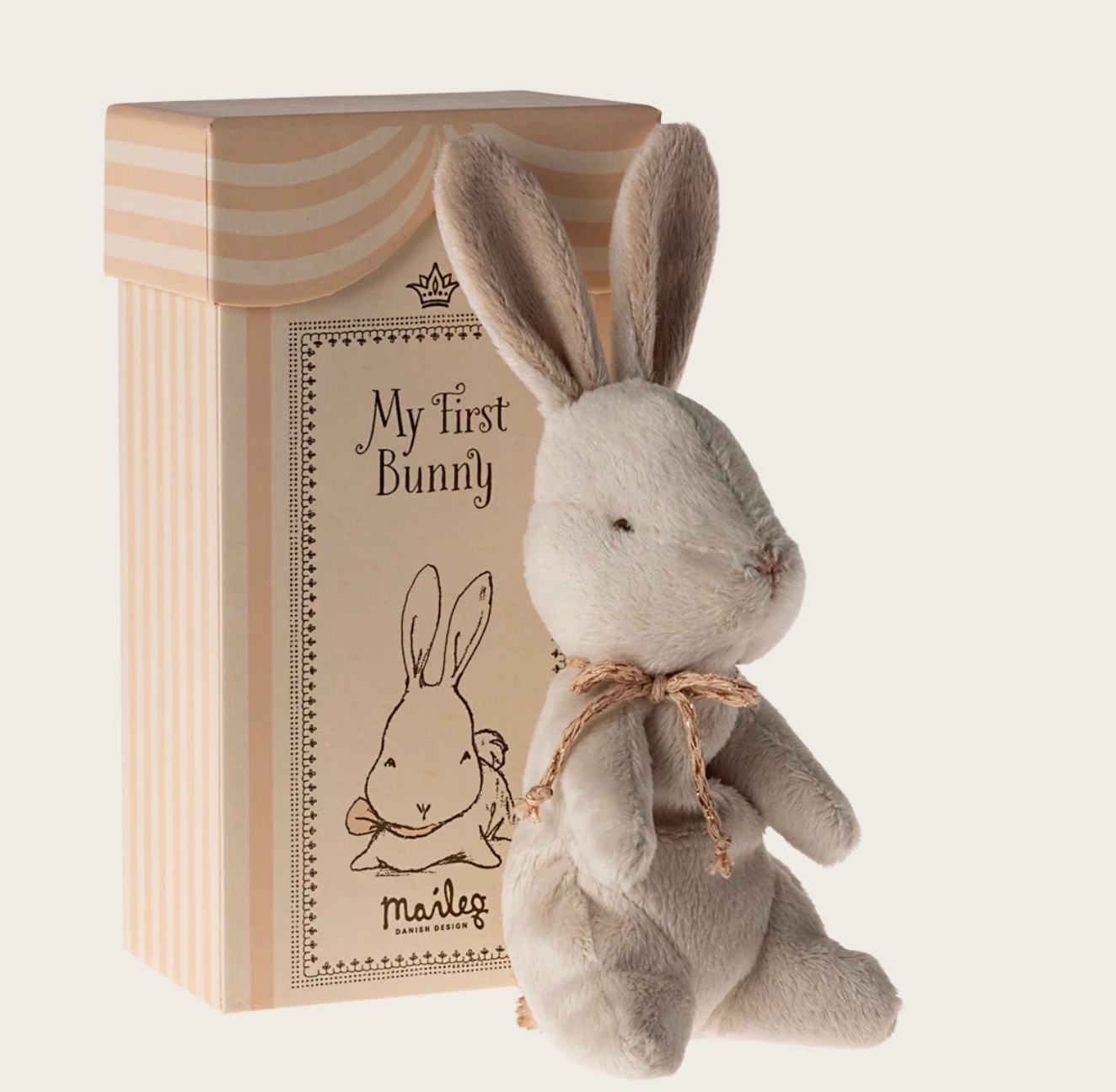 Maileg My First Bunny-off white