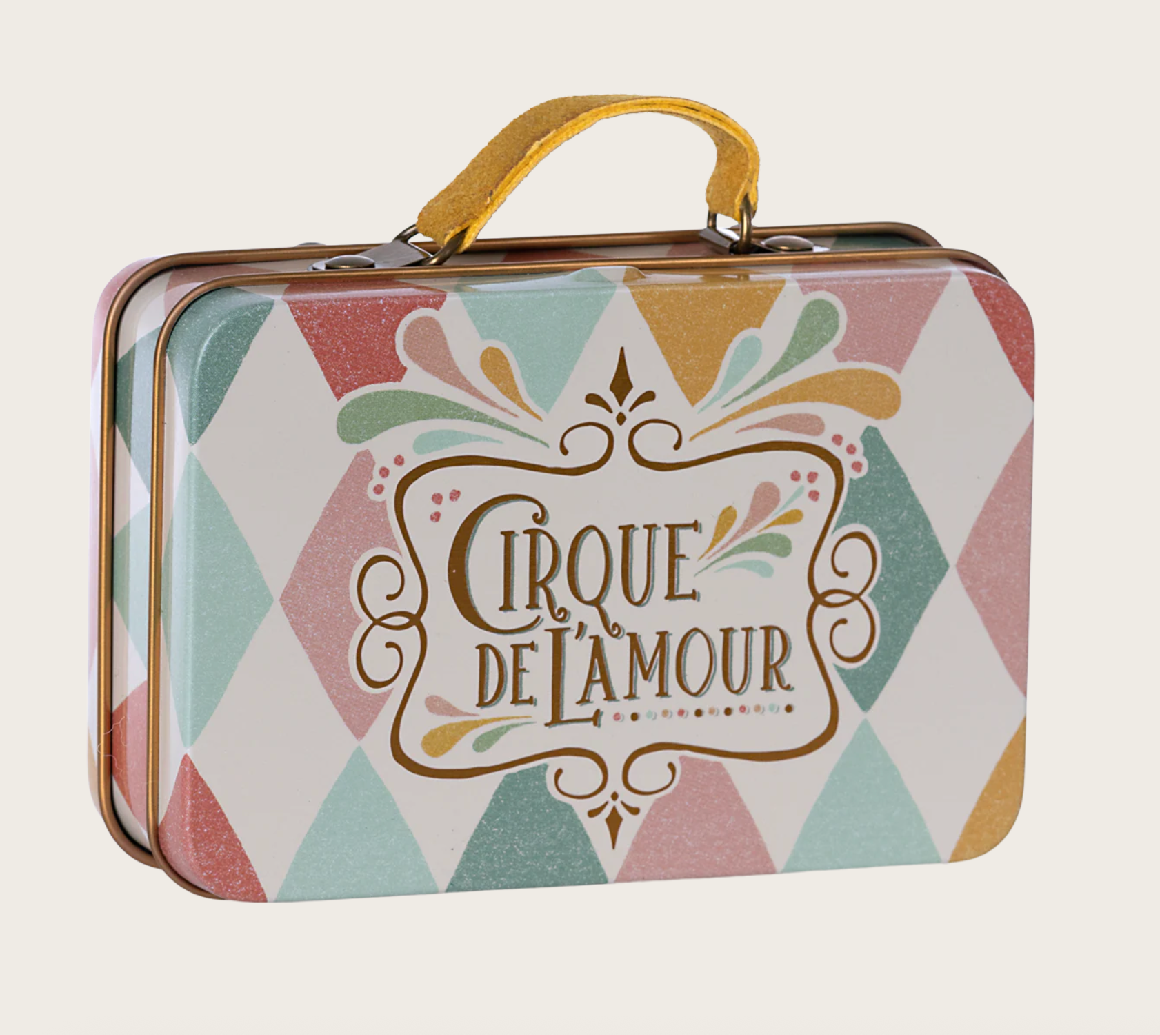 Maileg  Small suitcase, Harlequin