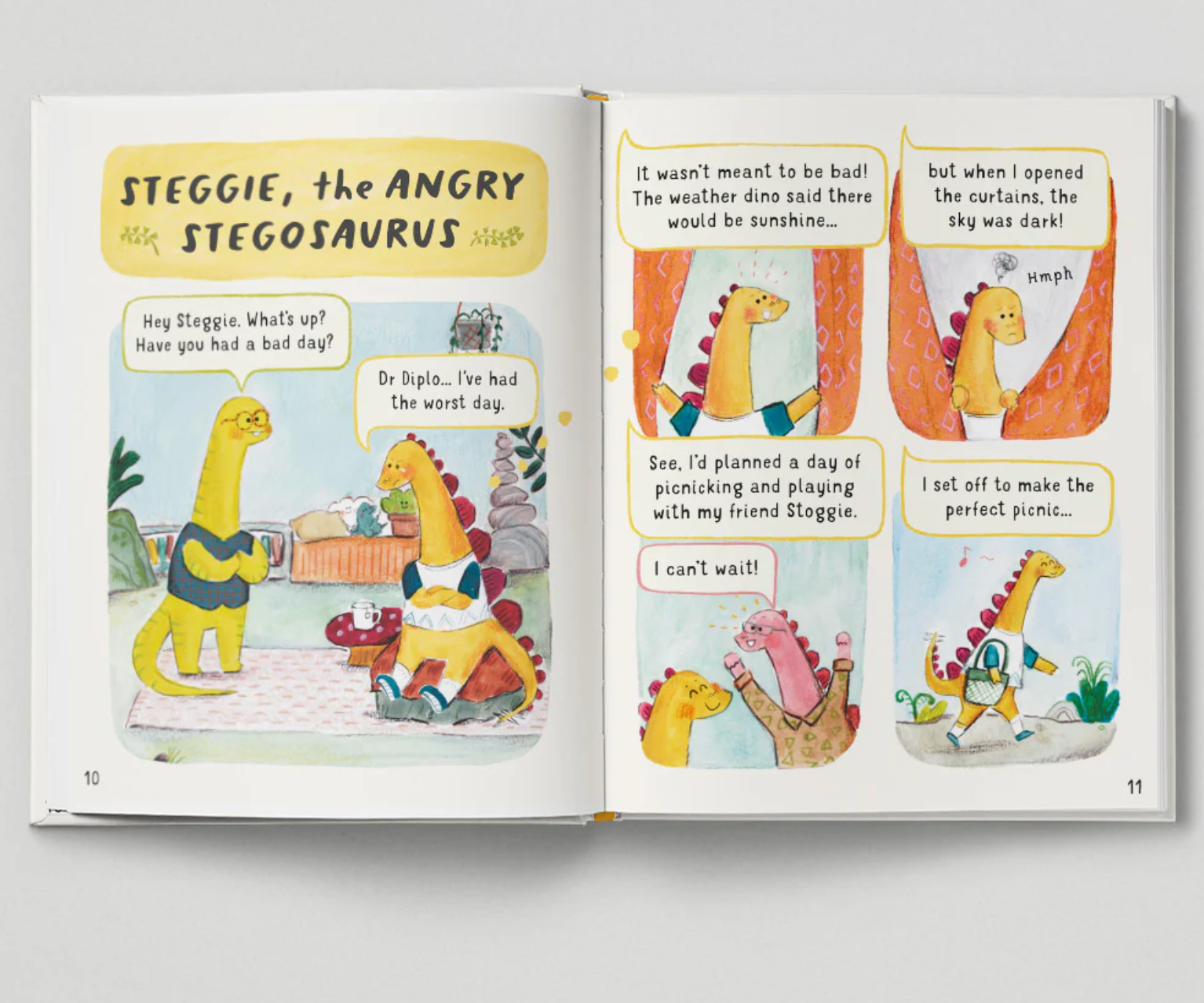 Magic cat little dinosaurs big feelings book
