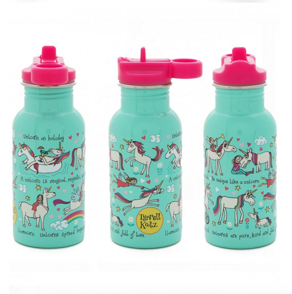 Tyrrell Katz unicorn water bottle