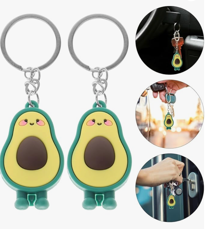 Avocado keyring