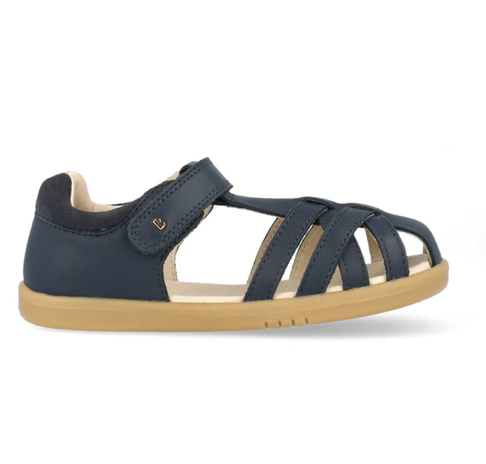 Bobux cross jump sandal in navy