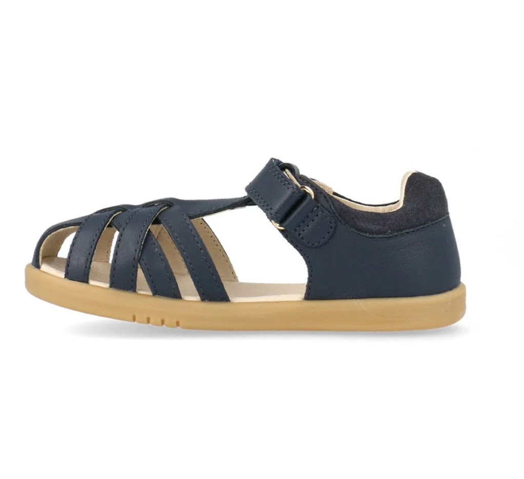Bobux cross jump sandal in navy