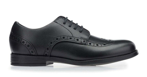 Start-Rite Brogue Pri Black Leather