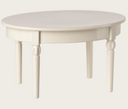 Maileg Vintage Dining Table in off white for mouse