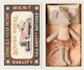 Maileg Princess Mouse little sister in matchbox
