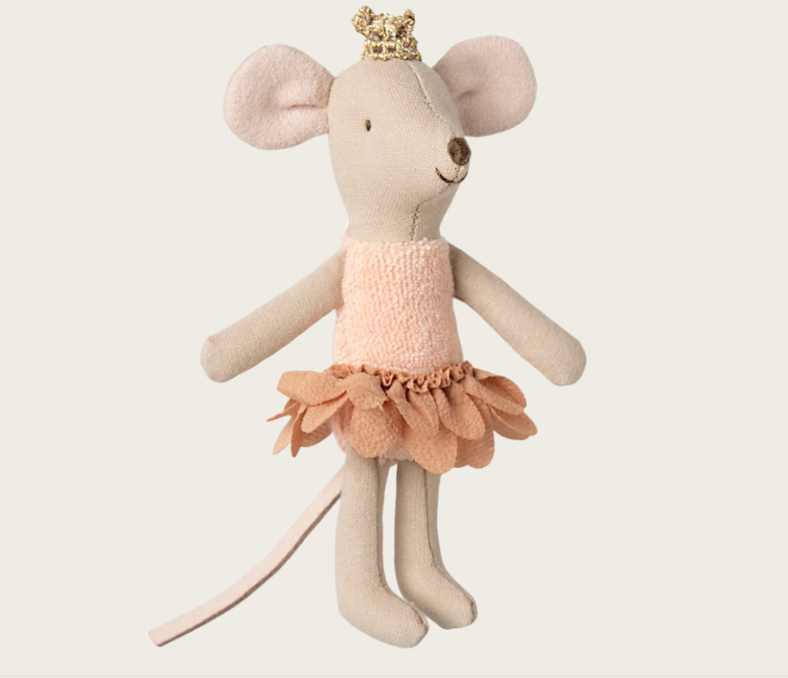 Maileg Princess Mouse little sister in matchbox