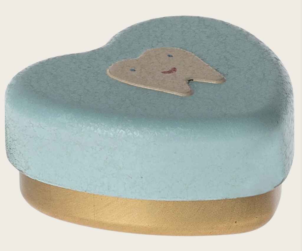 Maileg tooth tin small in mint