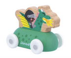 Janod assorted wooden cars