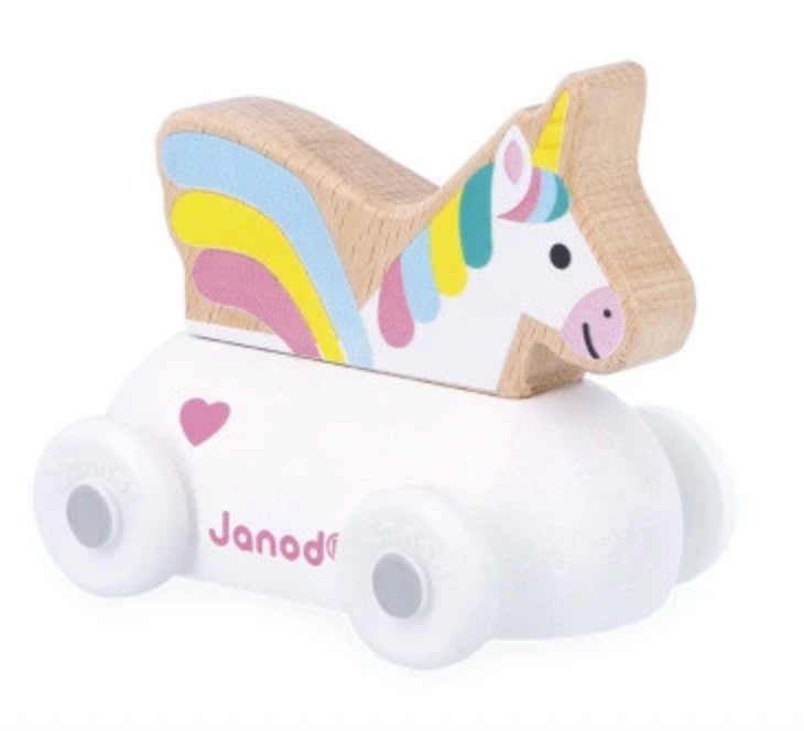 Janod assorted wooden cars