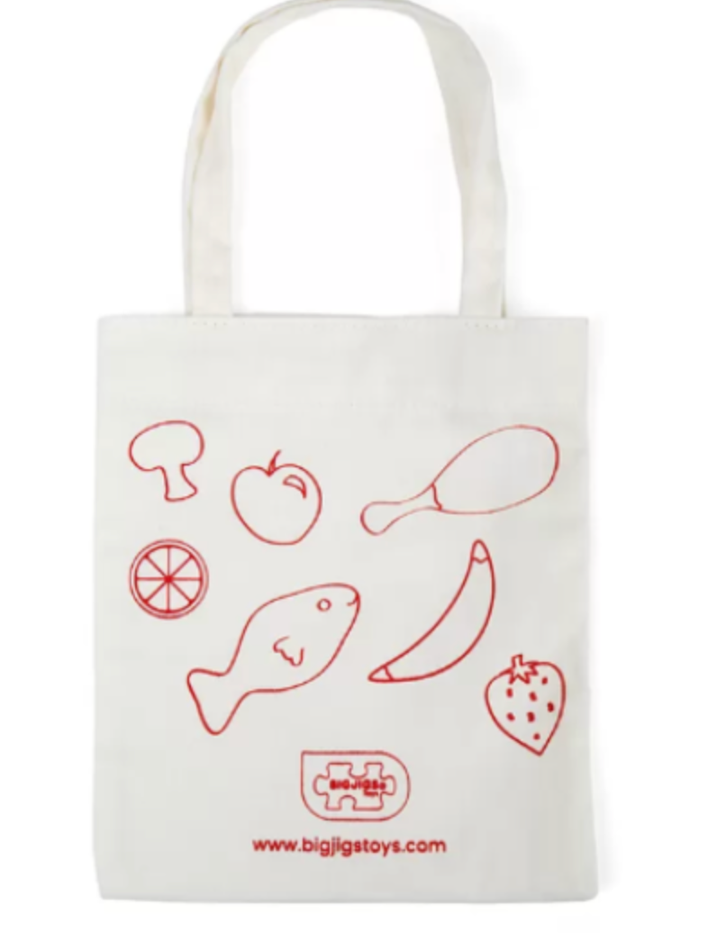 Bigjigs Canvas shopping Bag
