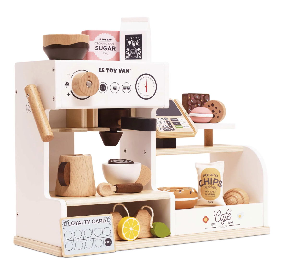 Le Toy Van Wooden Barrista Coffee Shop