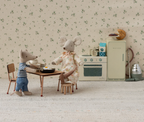 Maileg Table and Chair Set in dark powder mouse size