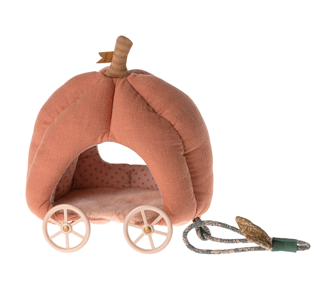 Maileg Pumpkin Carriage for mice