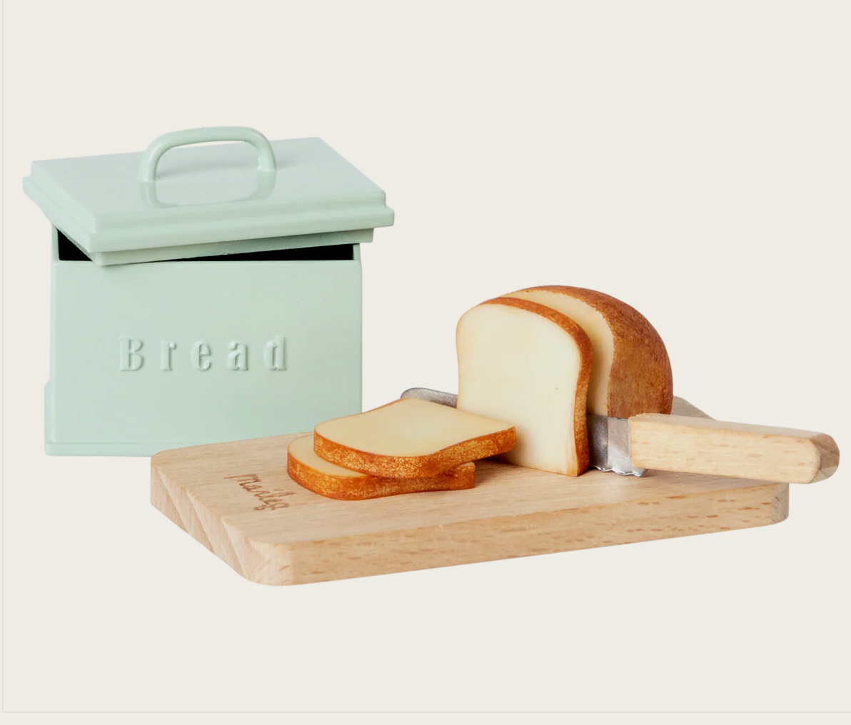 Maileg Bread Box miniatures for mice and bunnies